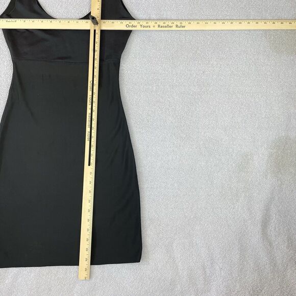 Spanx One Piece Full Tank Slip Shaper Women's Medium Black Simple Basic Staple - Picture 7 of 14